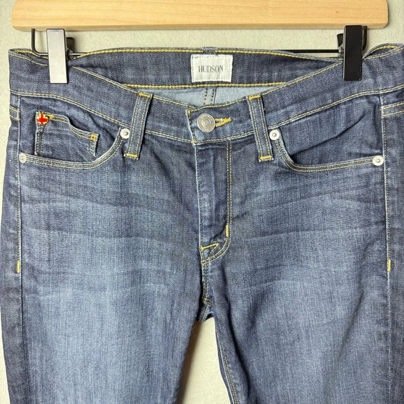 Hudson Women’s Krista Super Skinny Cropped Jean size 27 - Picture 3 of 14